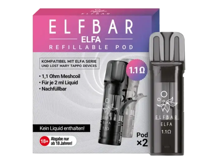 Elfbar Elfa Leer-Pod (2 Stück pro Packung) – Bild 1