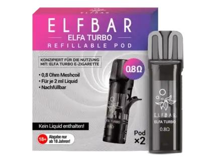 Elfbar Elfa Turbo Pod (2 Stück pro Packung)