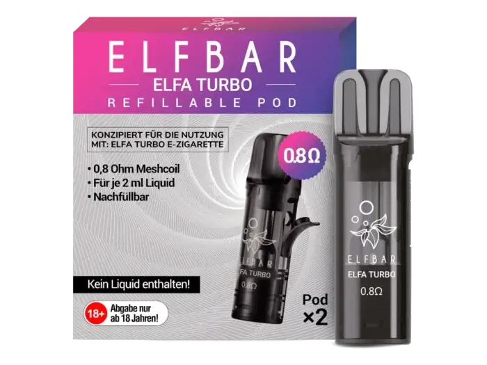 Elfbar Elfa Turbo Pod (2 Stück pro Packung) – Bild 1